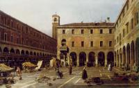 Canaletto - The Campo di Rialto